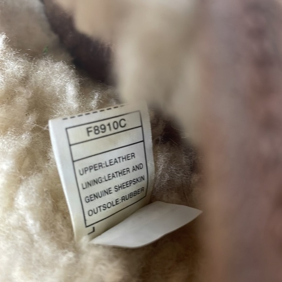 UGG Australia Bettey Leather Slipper Clogs Size 7 - Picture 11 of 12